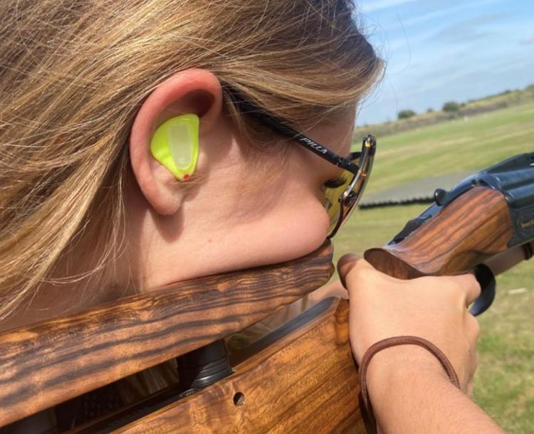 British Olympic Trap shooter Hermione Burns