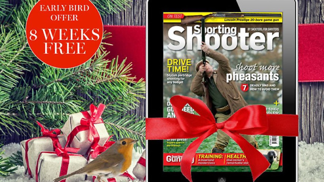 Treat yourself to Sporting Shooter magazine this Christmas!