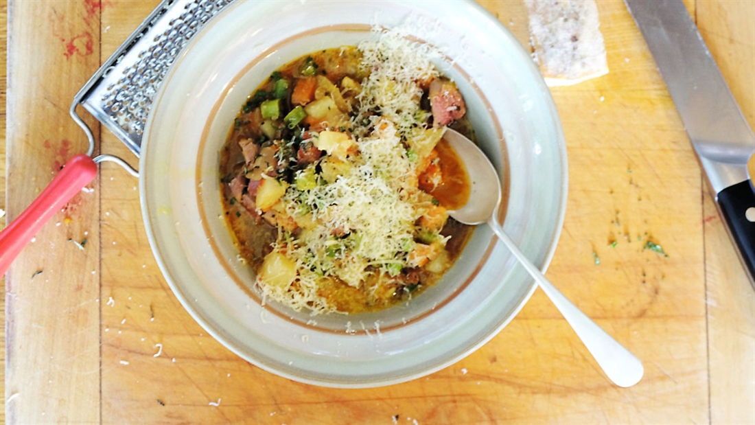 Tim Maddams’ recipe for Pigeon Pottage (or pigeon stew!)