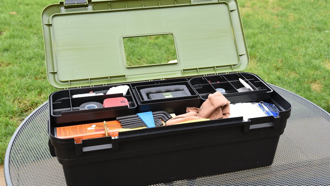 Gun cleaning tool box and stand test &#038; review