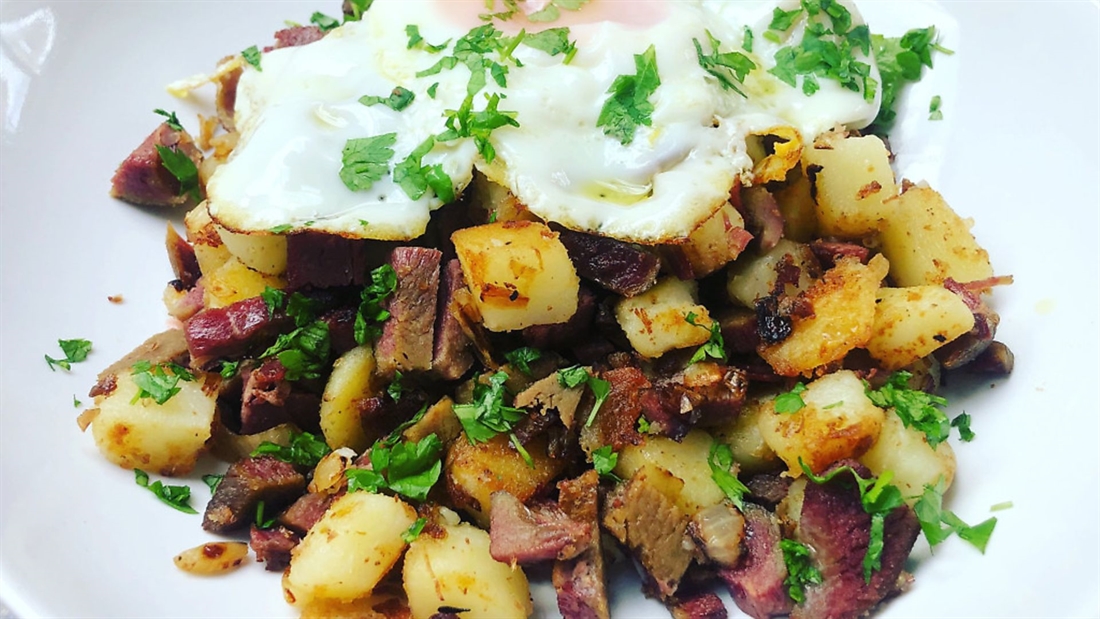 Recipe: Venison corned hash