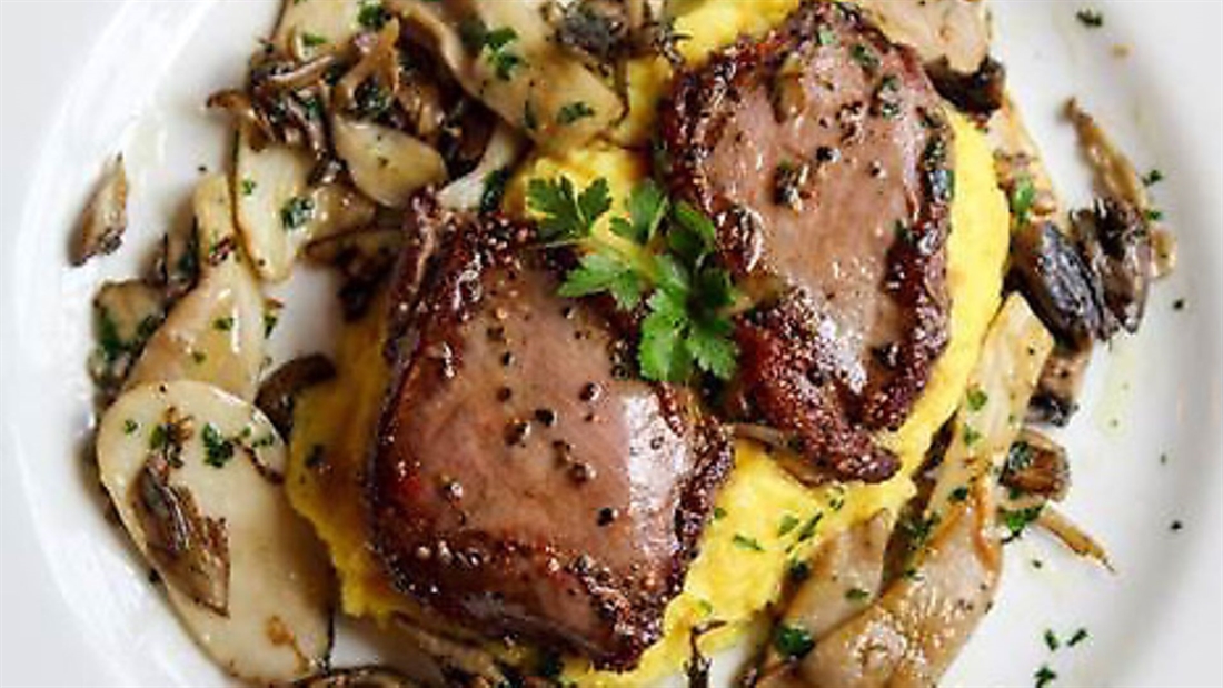 Recipe: Spiced pigeon breast with sweet potato mash