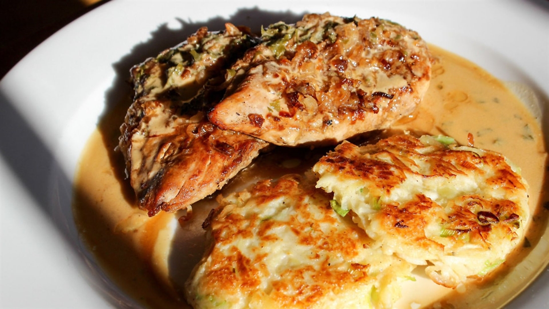 Recipe: Pan-fried pheasant with parsnip &#038; celeriac rosti