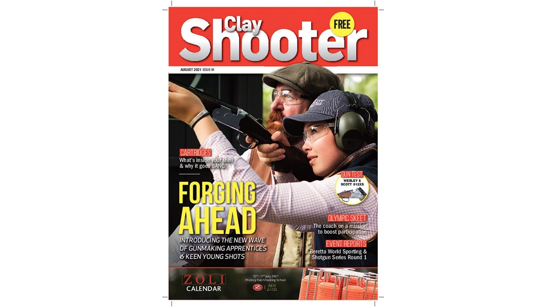 Clay Shooter magazine August issue &#8211; out 28th July