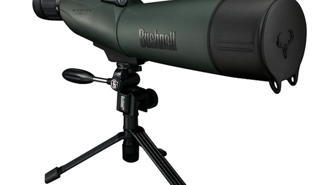 The Bushnell Trophy XLT 20-60 x 65mm spotting scope