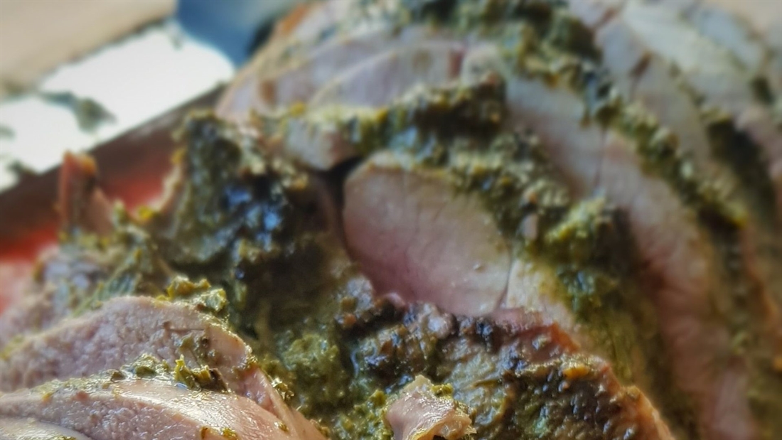 Recipe: Herb &#038; anchovy roast venison haunch