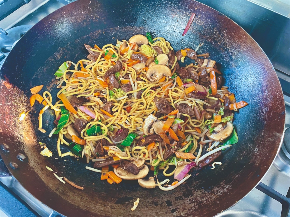 Recipe: Pigeon stir fry