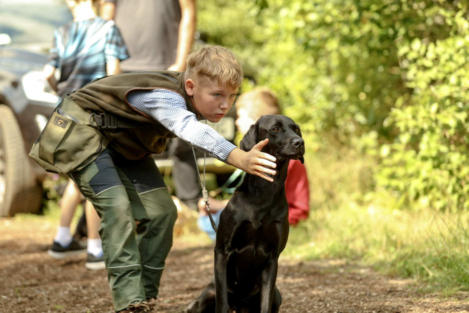 Next generation shines at young gundog handlers’ event