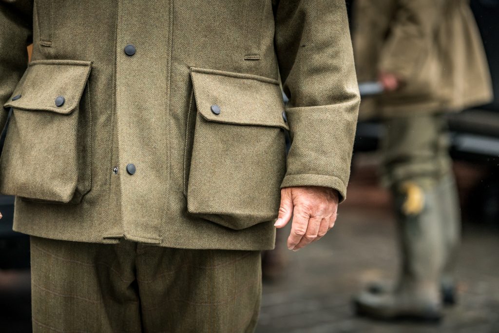 Scottish shooters donate coats to homeless