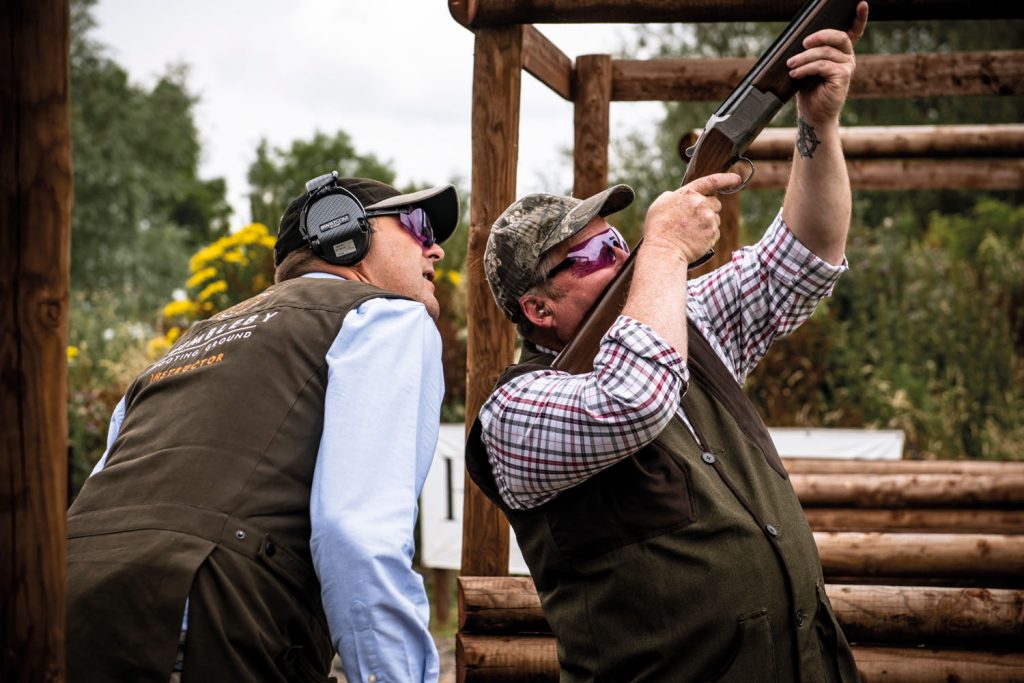 Thimbleby Shooting Ground: clays, sim game and tuition in Yorkshire