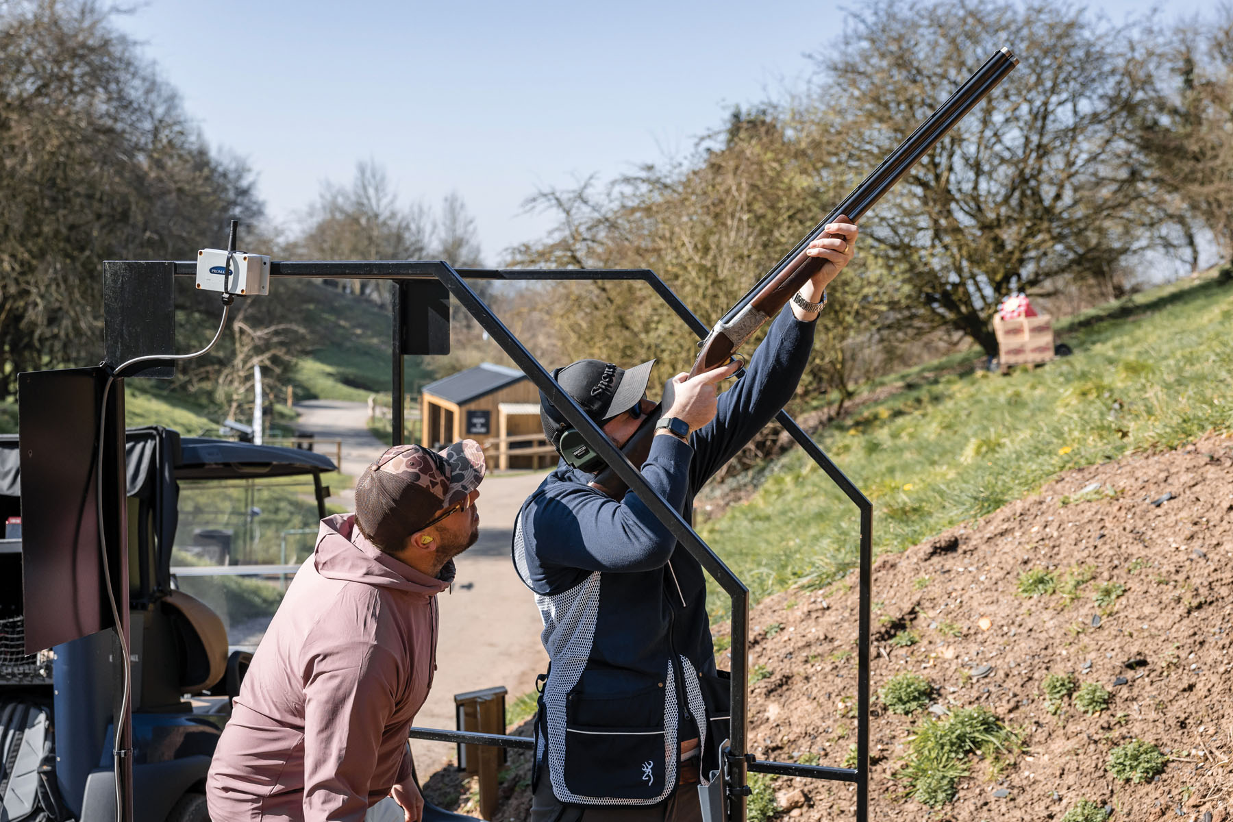 Clay shooting coaching with Phil Gray: the first lesson