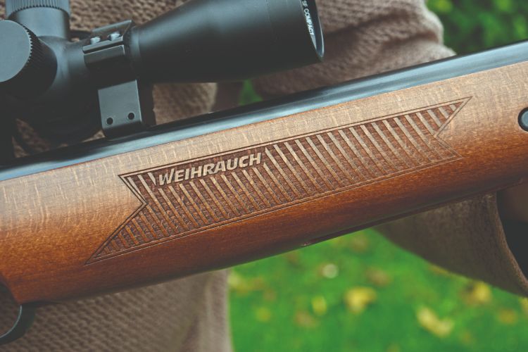 The Weihrauch HW80K Luxus air rifle 