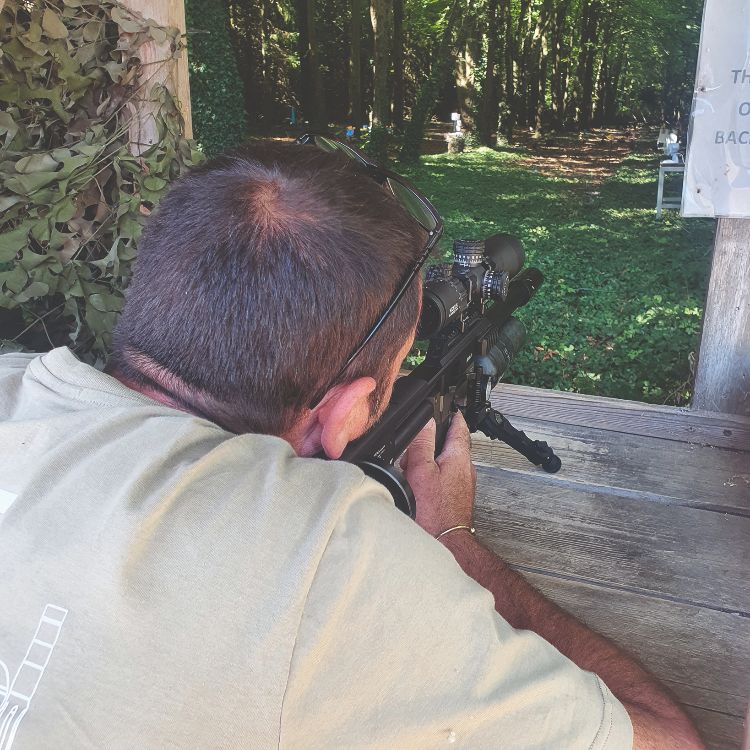 Testing wind effect on air rifle pellets