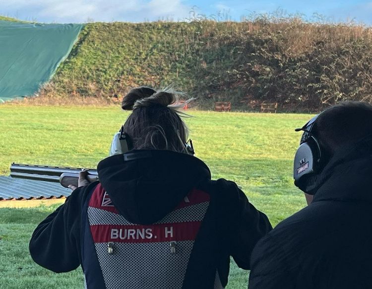 British Olympic Trap shooter Hermione Burns