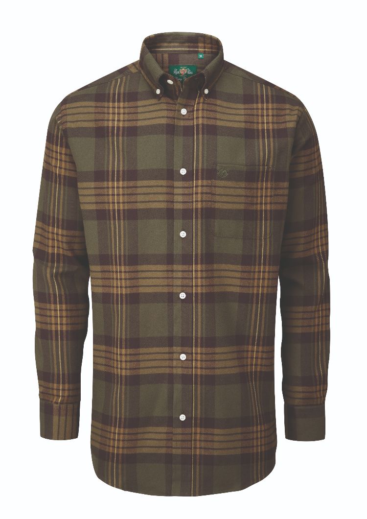 ALAN PAINE ILKLEY FLANNEL SHIRT